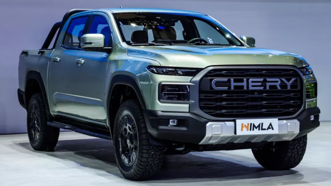 Chery объявила о выпуске пикапов под новым брендом — они не будут уступать кроссоверам по оснащению Chery Himla