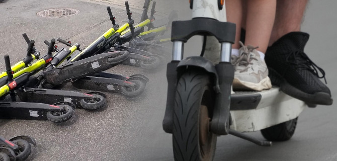 Кикшеринг и штрафы