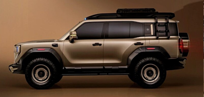 Новый внедорожник Hongqi