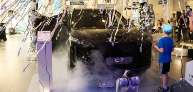 Инновации здесь и сейчас: в OMODA | JAECOO АВТОДОМ Внуково прошла презентация нового кроссовера OMODA C7