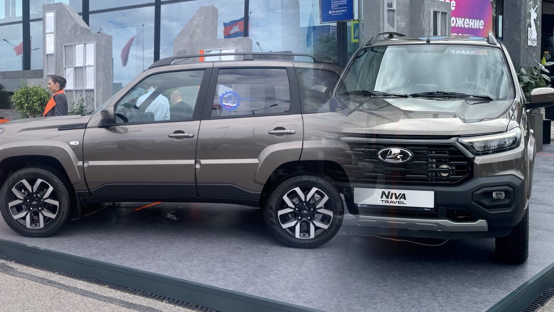 Стало известно, что нового в обновлённой Niva Travel LADA NIVA TRAVEL на ПМЭФ