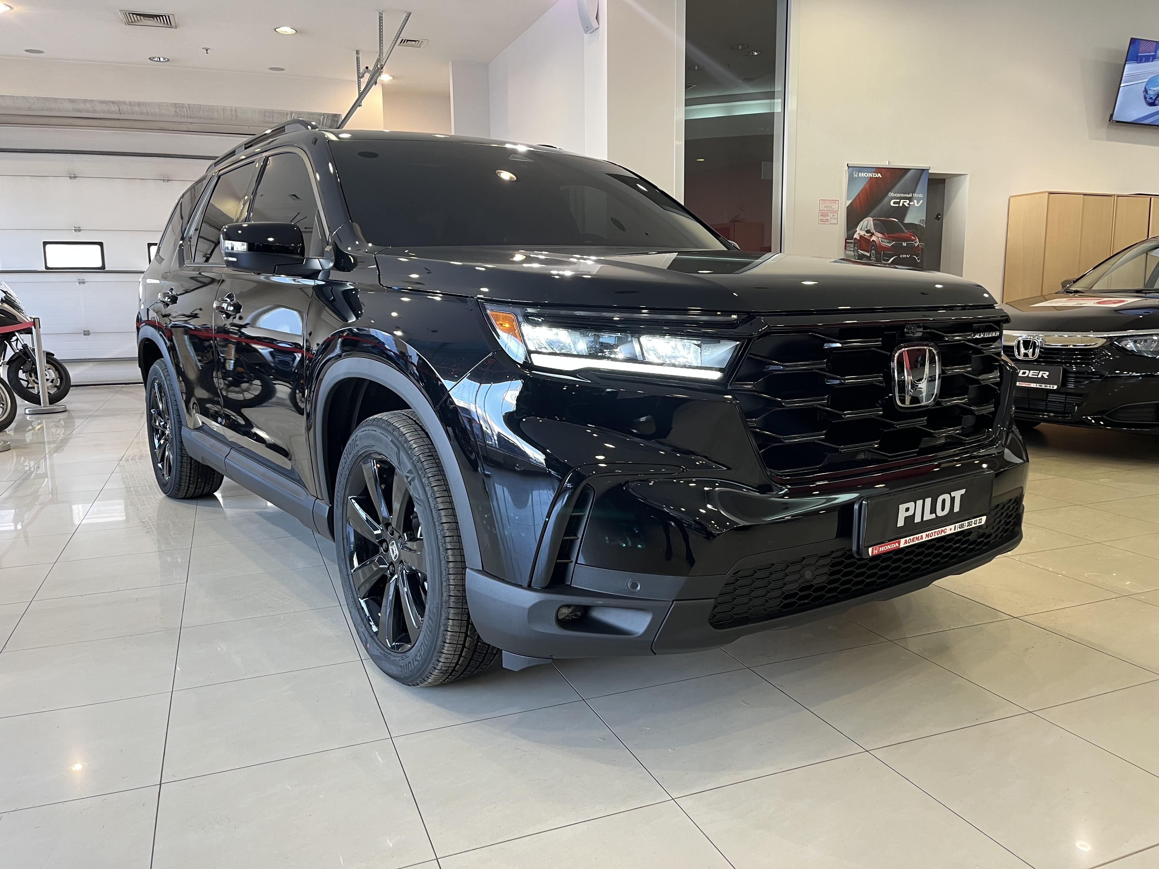 Внедорожник Honda Pilot Black Edition появился в российской продаже Honda Pilot Black Edition