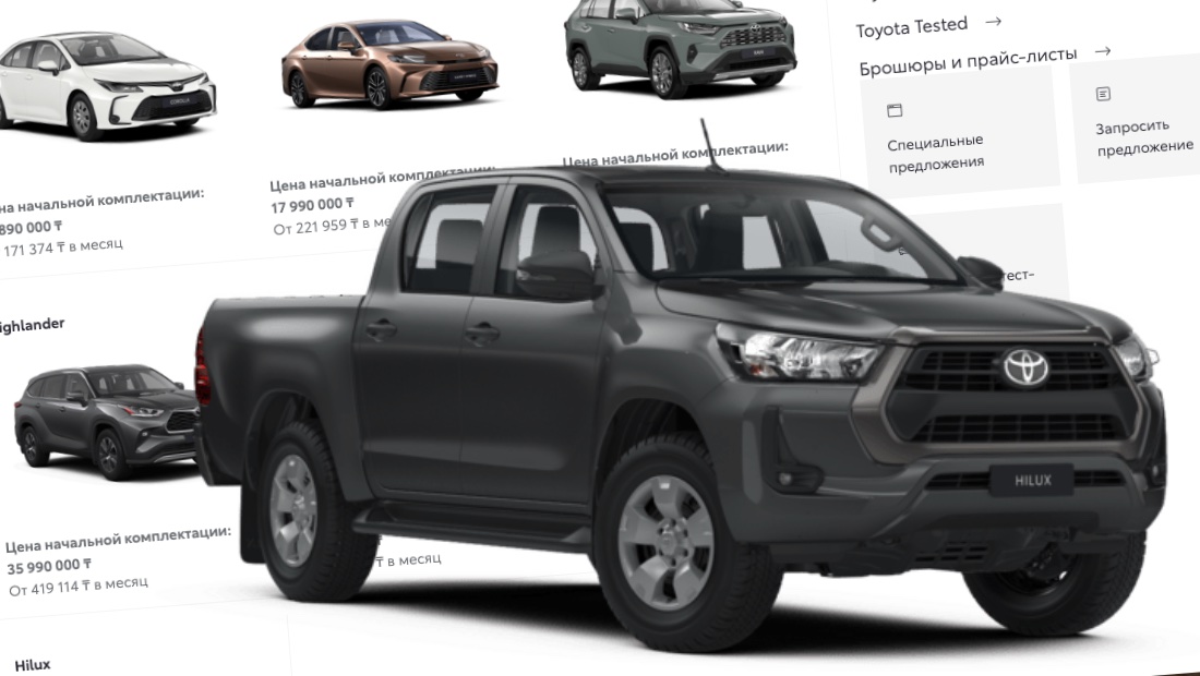 Покупка автомобилей Toyota у официального дилера за границей Тайота