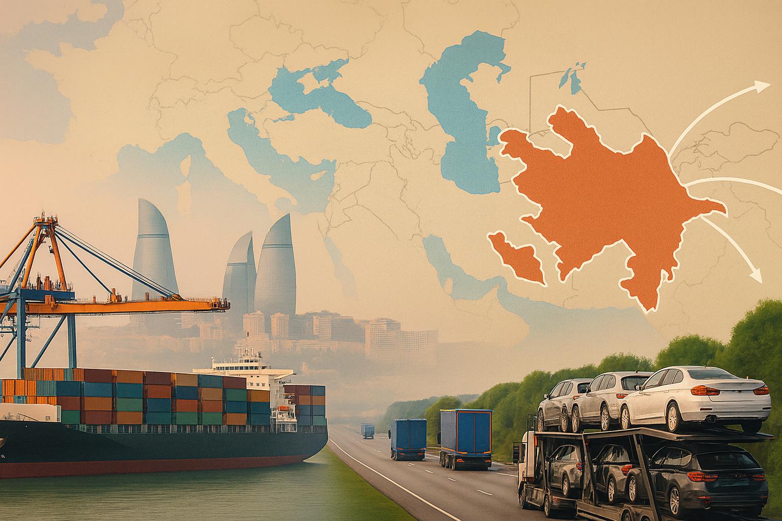 Почему Азербайджан становится новым хабом для автологистики в Россию Доставка грузов из Азербайджана