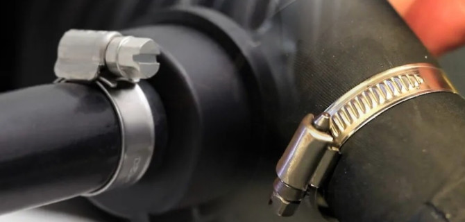 Хомуты червячные использование