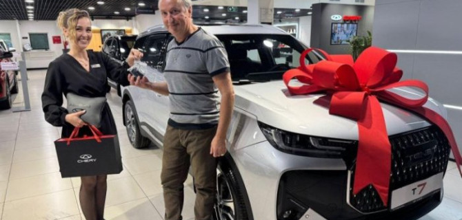 Первый TENET T7 отечественной сборки был продан в Москве в АвтоСпецЦентр Химки