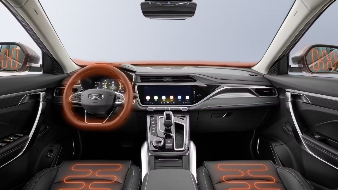 Обновленная версия кроссовера Belgee X70 - подробности Belgee X70 салон