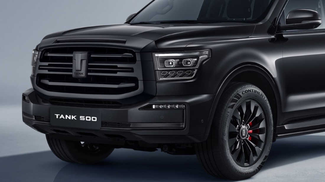 TANK 500 – настоящий флагманский внедорожник TANK 500