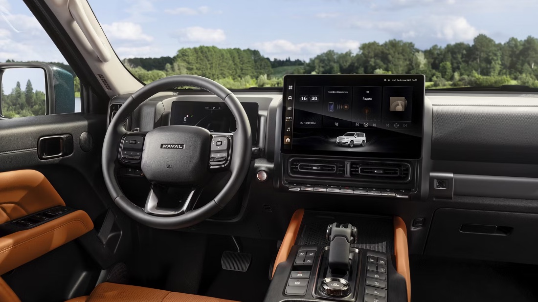 HAVAL H9 – обзор флагманского внедорожника HAVAL H9 салон