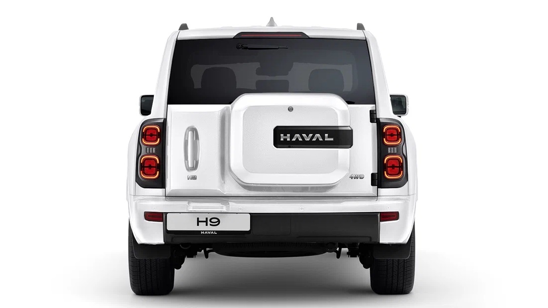 HAVAL H9 – обзор флагманского внедорожника HAVAL H9 сзади