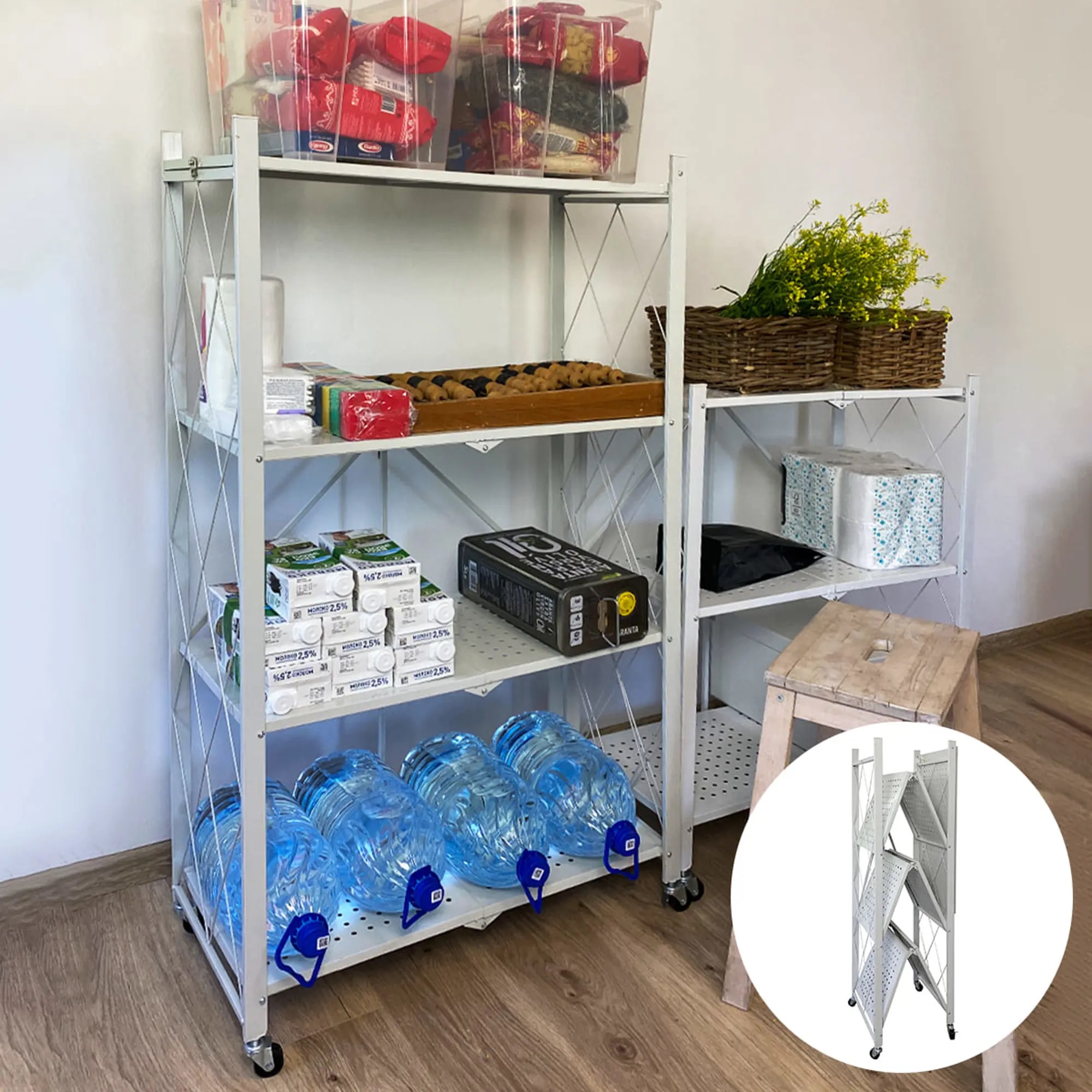 Как выбрать стеллаж: открытые полки или закрытые системы Как выбрать стеллаж: открытые полки или закрытые системы