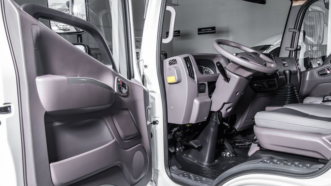 FOTON S85 – обзор популярного легкого грузовика FOTON S85 салон