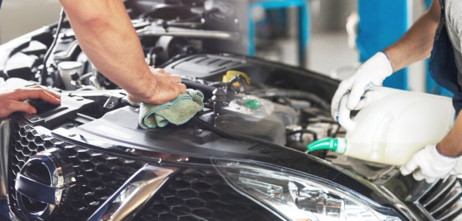 замена масло и обслуживание авто