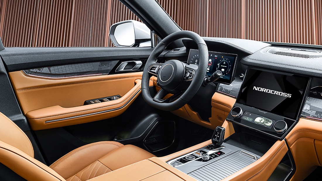 Стали известны подробности о новом кроссовере Nordcross 001 Nordcross 001 салон