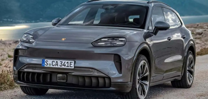 электрический Porsche Cayenne