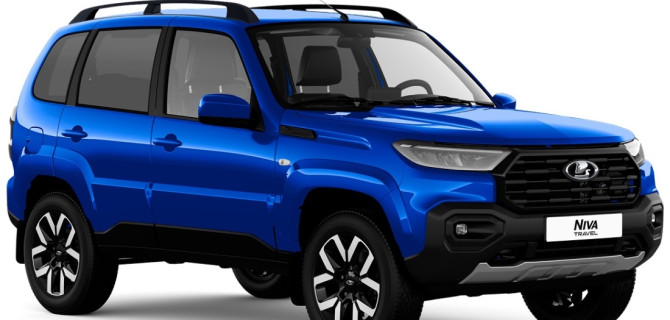 LADA NIVA Travel синий цвет Капитан