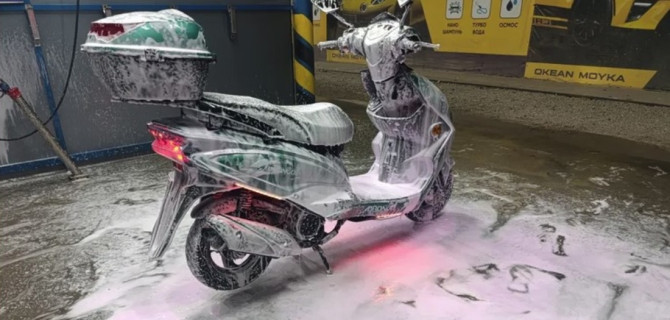 Как правильно мыть и чистить скутер