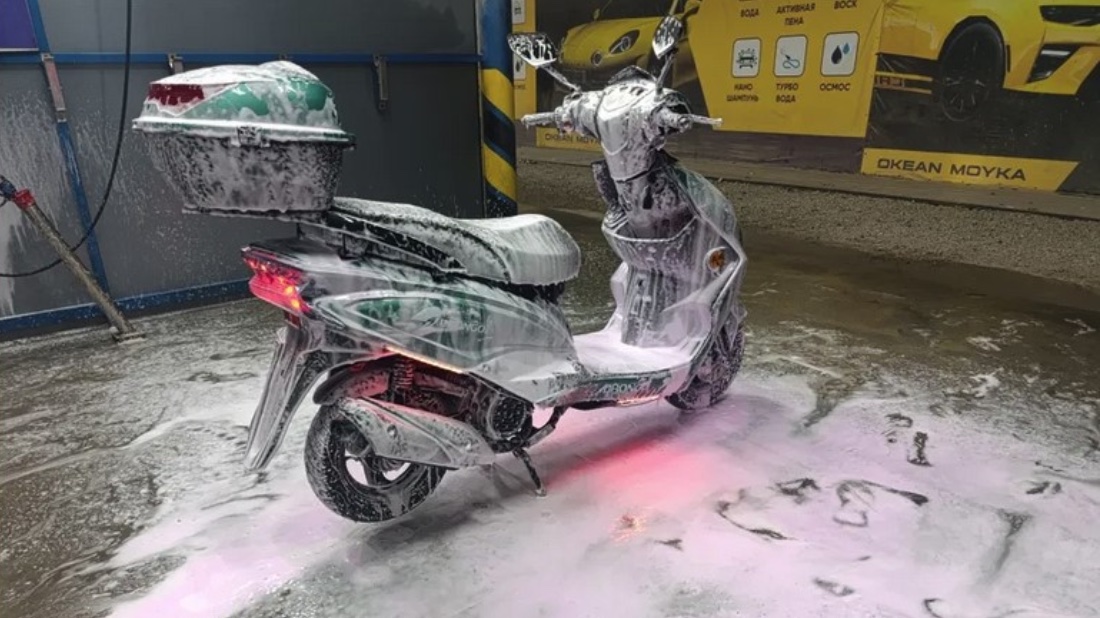 Как правильно мыть и чистить скутер Как правильно мыть и чистить скутер