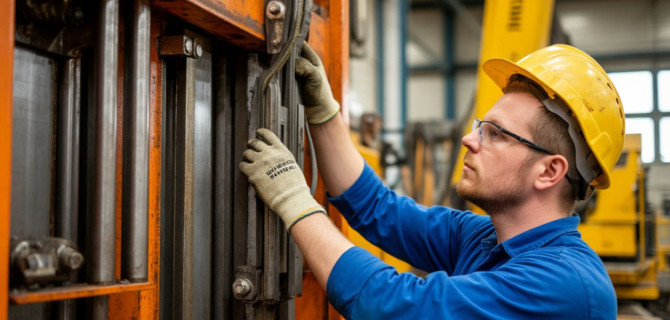 Мужчина в спецодежде