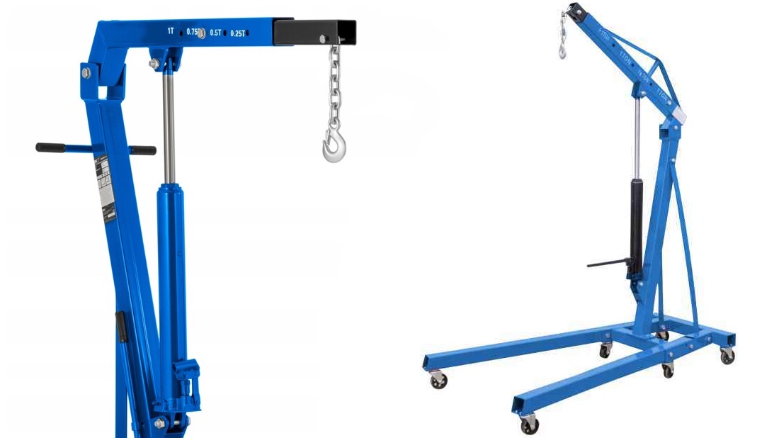 Гидравлические гаражные краны – современное грузоподъёмное оборудование Гидравлический складной кран