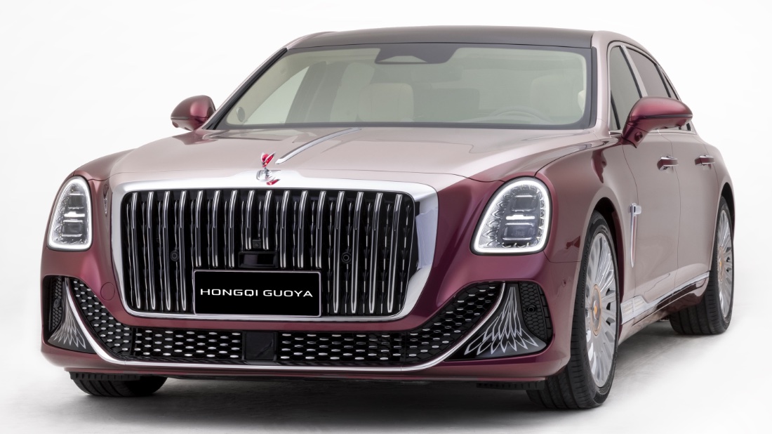 "Президентский" седан Hongqi Guoya со стеклянными перегородками внутри будут продавать в России Hongqi Guoya