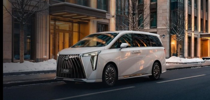 В GAC АВТОДОМ представлен минивэн GAC M8 – лидер по остаточной стоимости среди китайских брендов