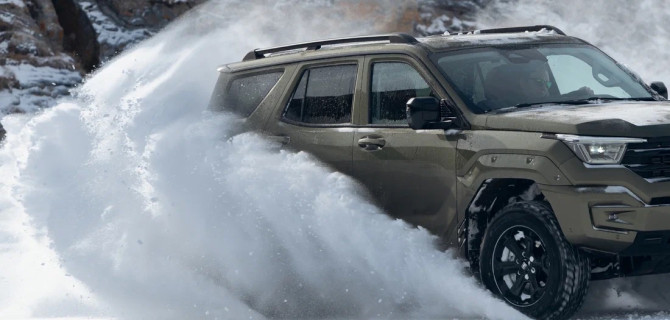 Tank 400 зимой