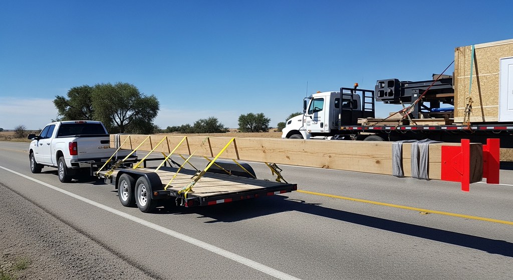 Как безопасно перевезти негабаритный груз на легковом прицепе и когда лучше нанять профессионалов Как безопасно перевезти негабаритный груз на легковом прицепе и когда лучше нанять профессионалов