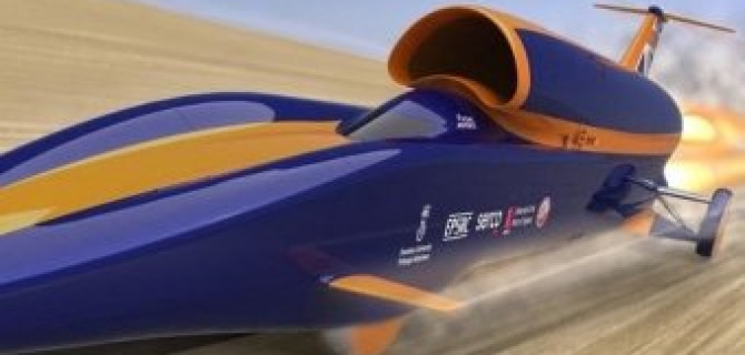 Автомобиль, развивающий скорость до 1600 км/ч, пройдет испытание в Африке