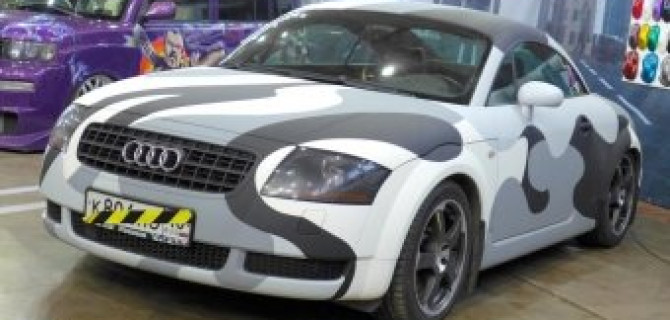 Купе AUDI TT - глубокий тюнинг, пневмоподвеска