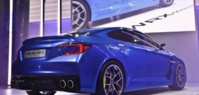 Subaru 2015 WRX будет агрессивным хищником
