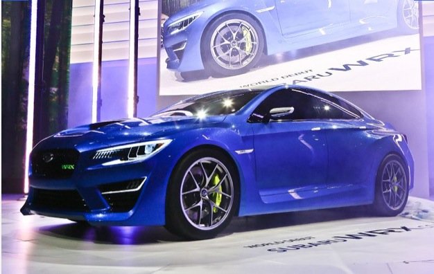 Subaru 2015 WRX будет агрессивным хищником Subaru 2015 WRX