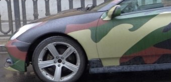 Защитный камуфляж как вектор современного автодизайна - Toyota Celica