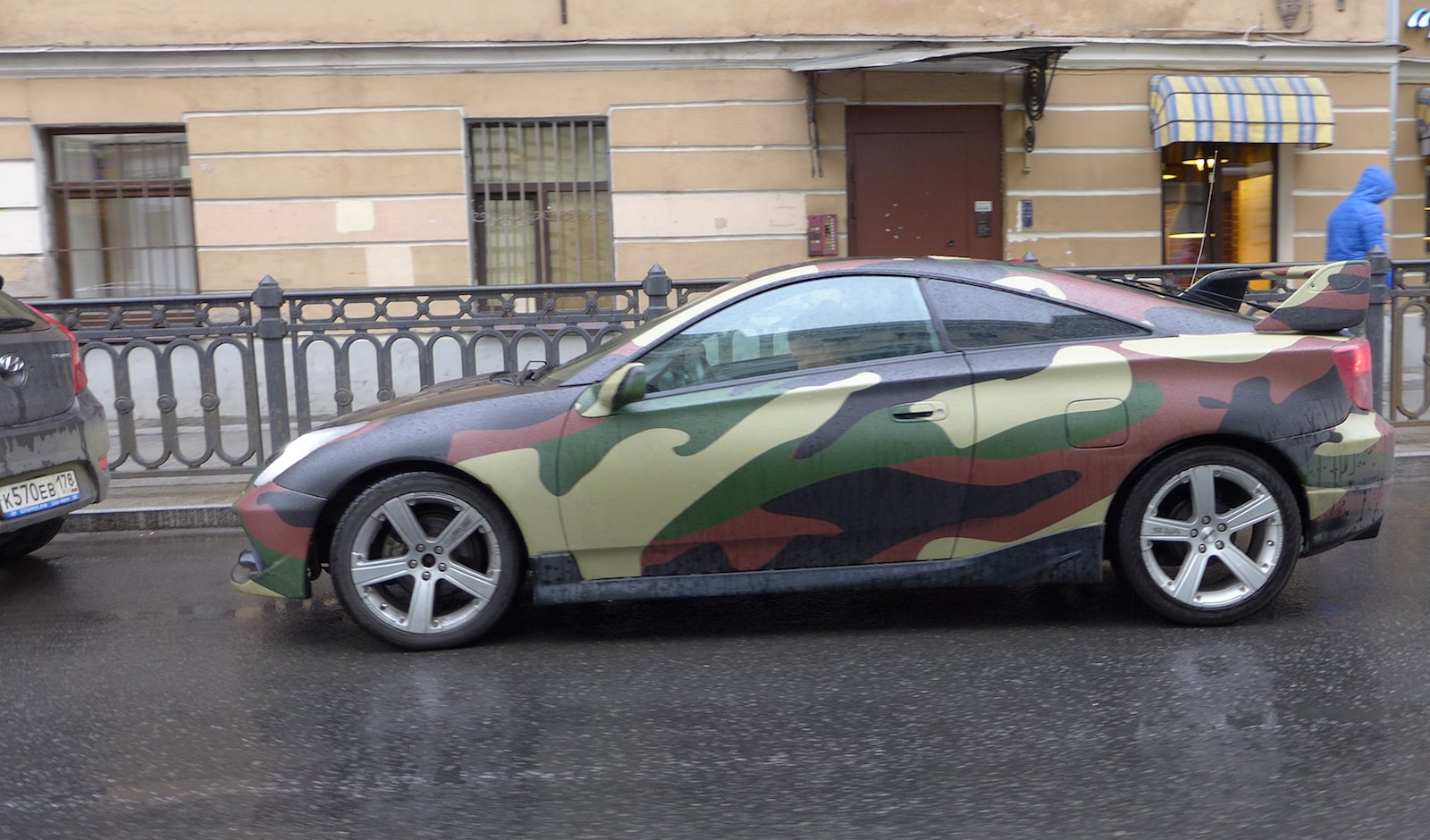 Защитный камуфляж как вектор современного автодизайна - Toyota Celica Внешний тюнинг