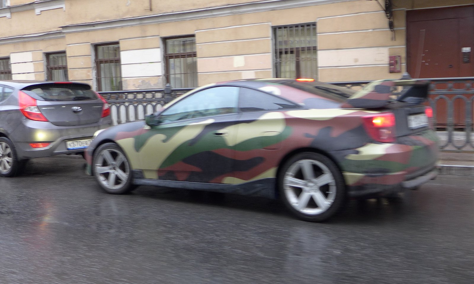 Защитный камуфляж как вектор современного автодизайна - Toyota Celica Внешний тюнинг