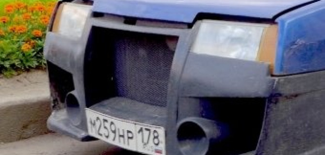 Брутальный внешний тюнинг отечественного ВАЗ 