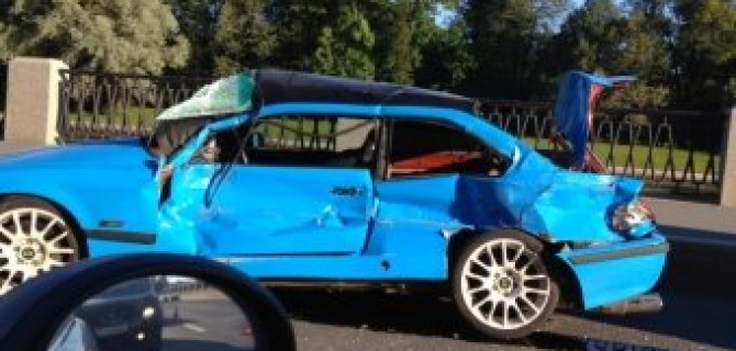 Страшное ДТП с автомобилем BMW 3 COUPE на Савушкина 