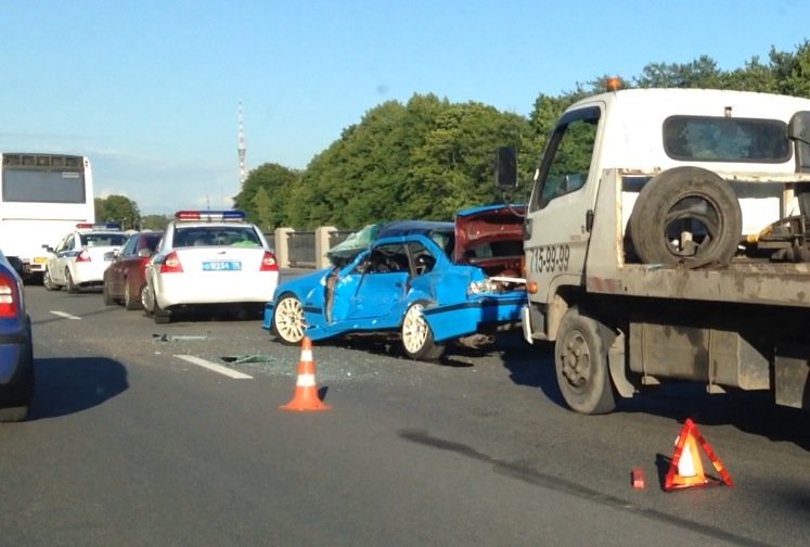 Страшное ДТП с автомобилем BMW 3 COUPE на Савушкина ДТП на Приморском проспекте с BMW 3 COUPE