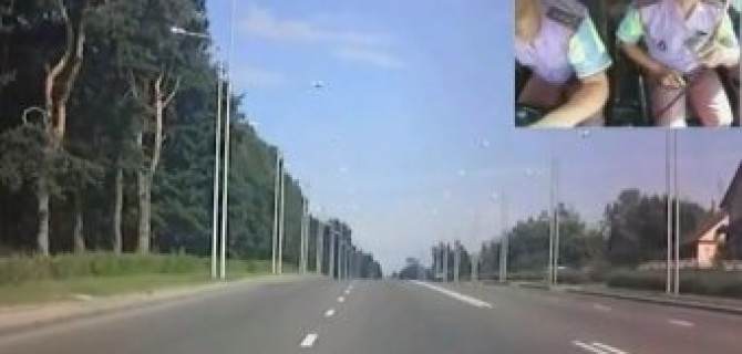 Мужчина, выпив пол-литра пива, решил не останавливаться на требование полиции и скрыться