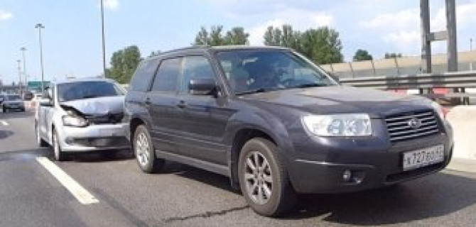 Что может быть хуже чем ДТП в страшную жару в пробке на Кольцевой?