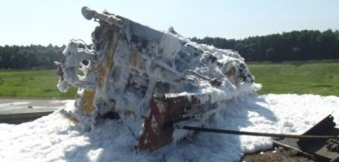 Грузовик опрокинулся на трассе М1 непоадлеку от города Дзержинск