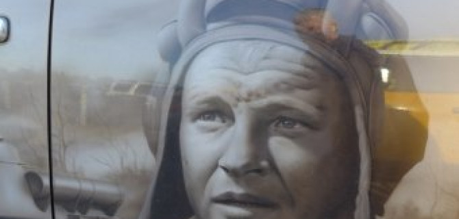 Самоходка Малешкина - как тема для эксклюзивной аэрографии