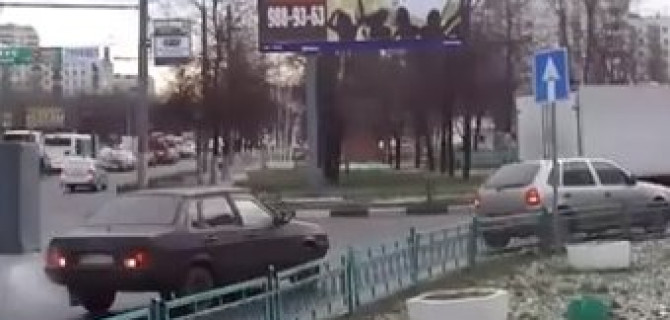 Хитрость не всегда идет на пользу! Объезд пробки задним ходом и возмездие