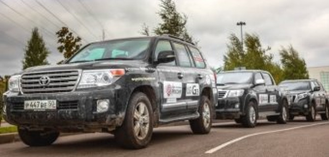 Внедорожники Toyota без поломок проехали 22000 километров рамках экспедиции «Россия» 