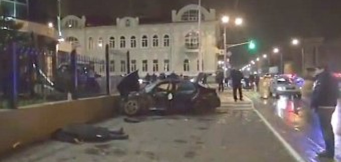 Трагедия в Уфе. Один человек погиб при столкновении двух иномарок