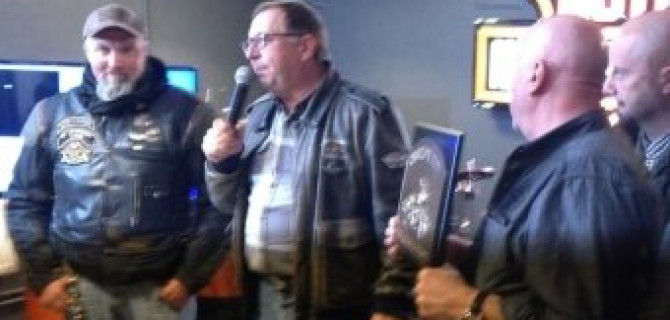 Байкеры петербургского чаптера Harley Davidson весело отметили закрытие мото-сезона в тесном кругу