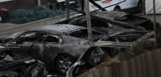 Ущерб от сгоревших автомобилей в Москве составил более 150 миллионов рублей