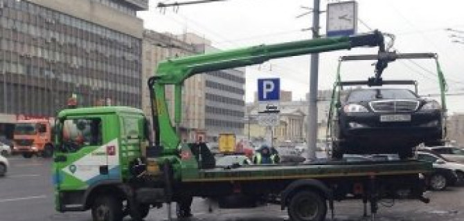 Работу эвакуатора будут фиксировать на видео