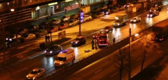 В Санкт-Петербурге на Народной улице сбит пешеход