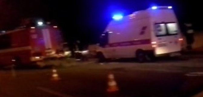 Петербург: авария на Софийской улице